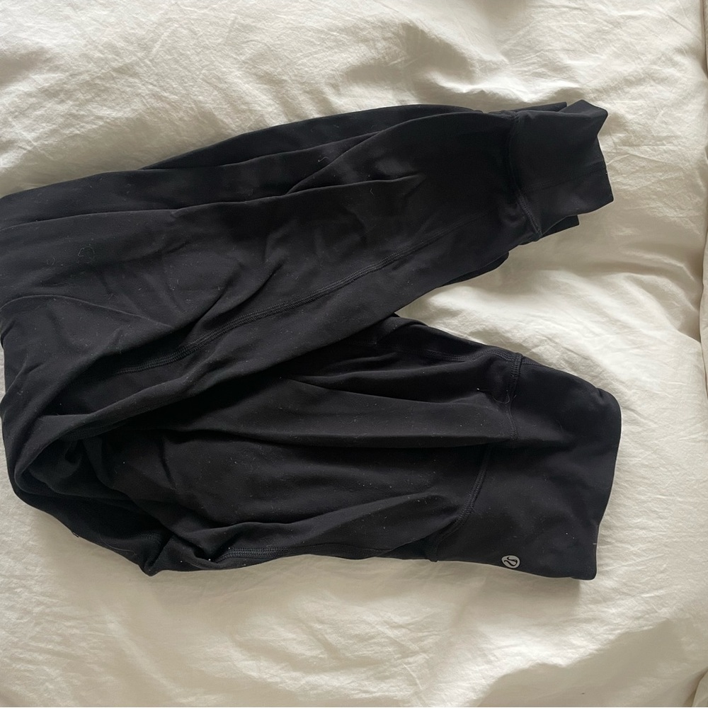 Align black joggers